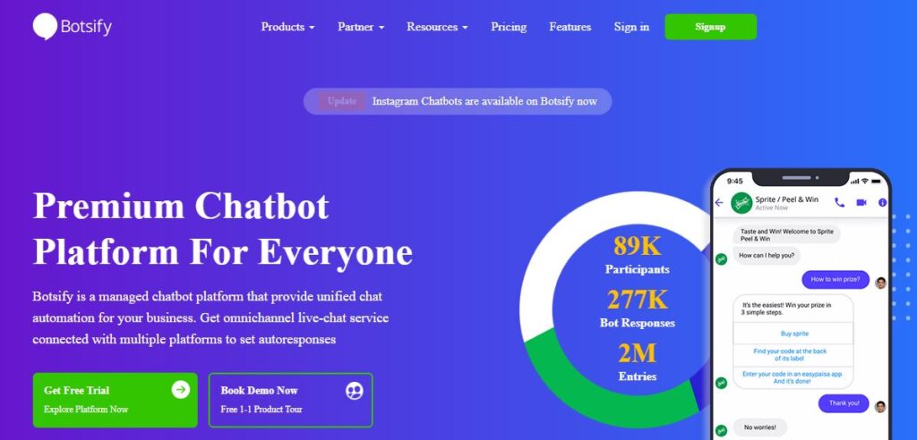 botsify chatbot