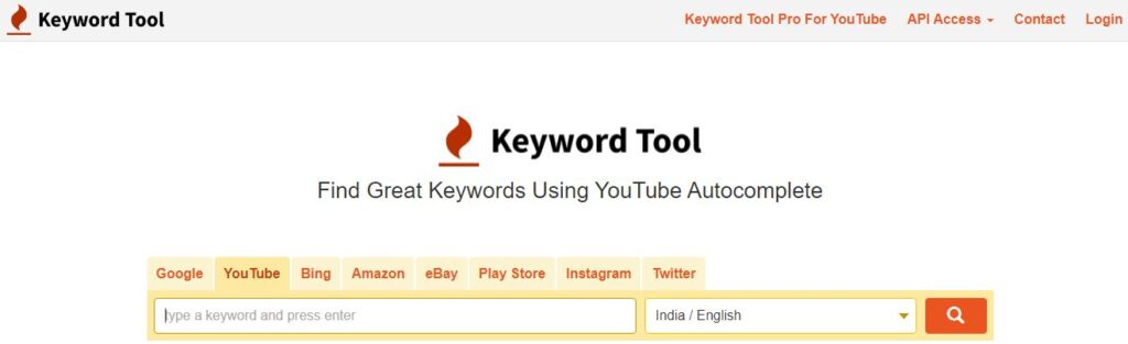 keyword tool