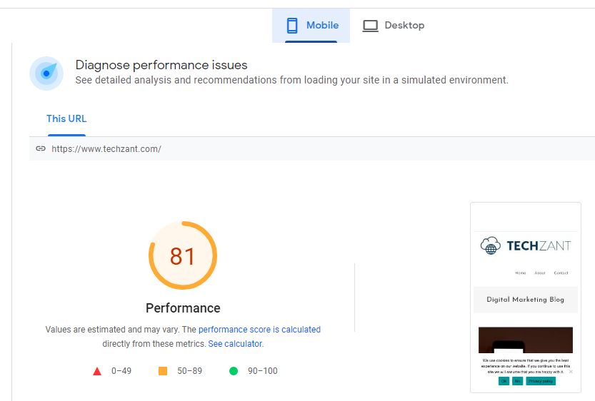 mobile performance