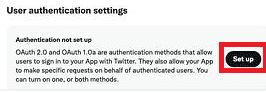 authentication setting