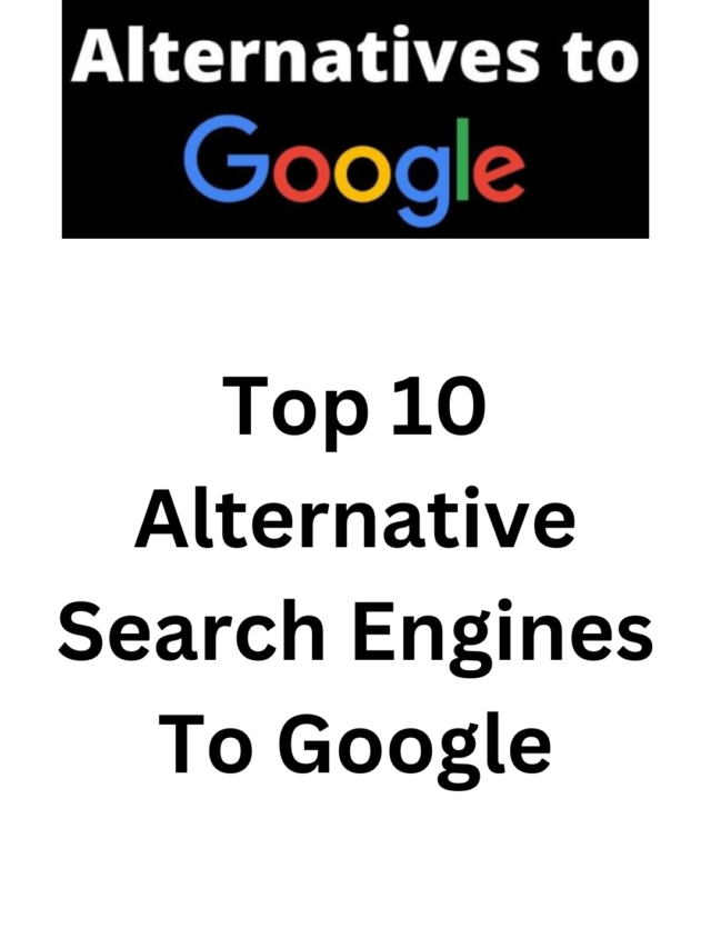Google Alternatives