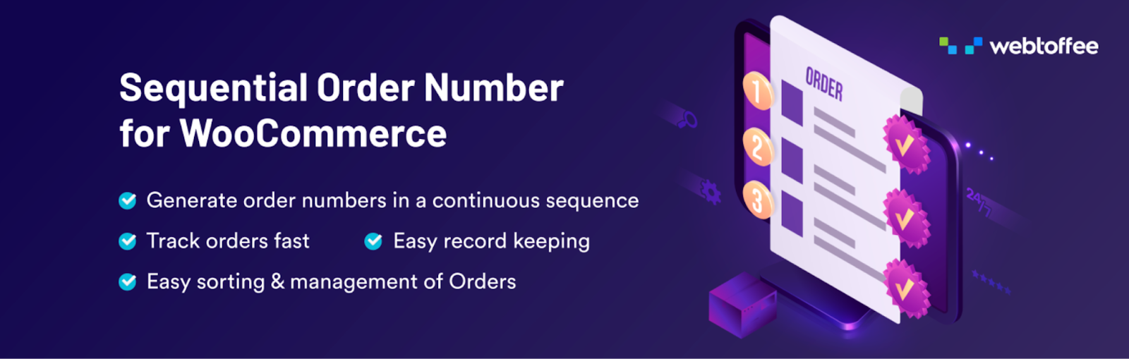 Sequential Order Number for WooCommerce