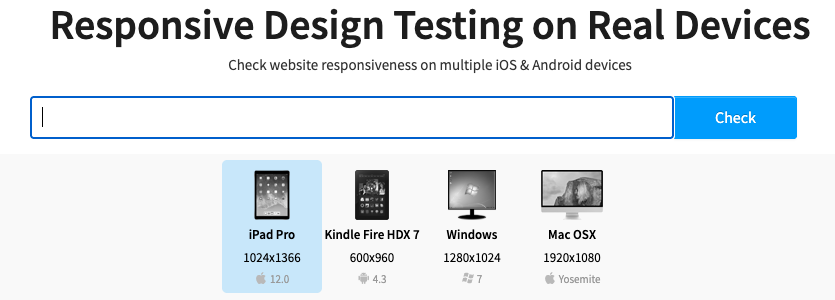 Web Design Testing